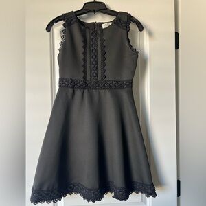 Rare Editions Girls Black Dress